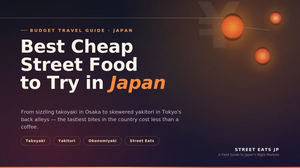 Street food in Japan