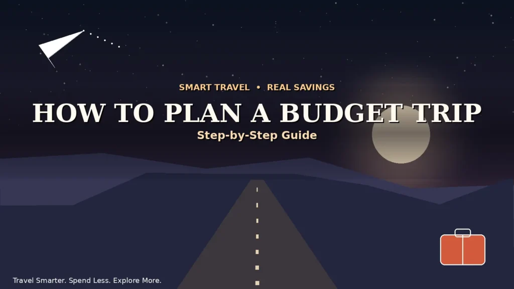 Planning a budget trip
