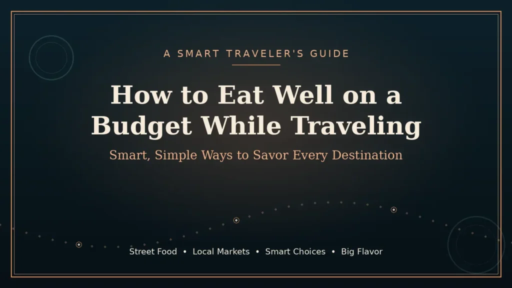How to Eat Well on a Budget While Traveling: Smart Tips for Every Foodie Explorer