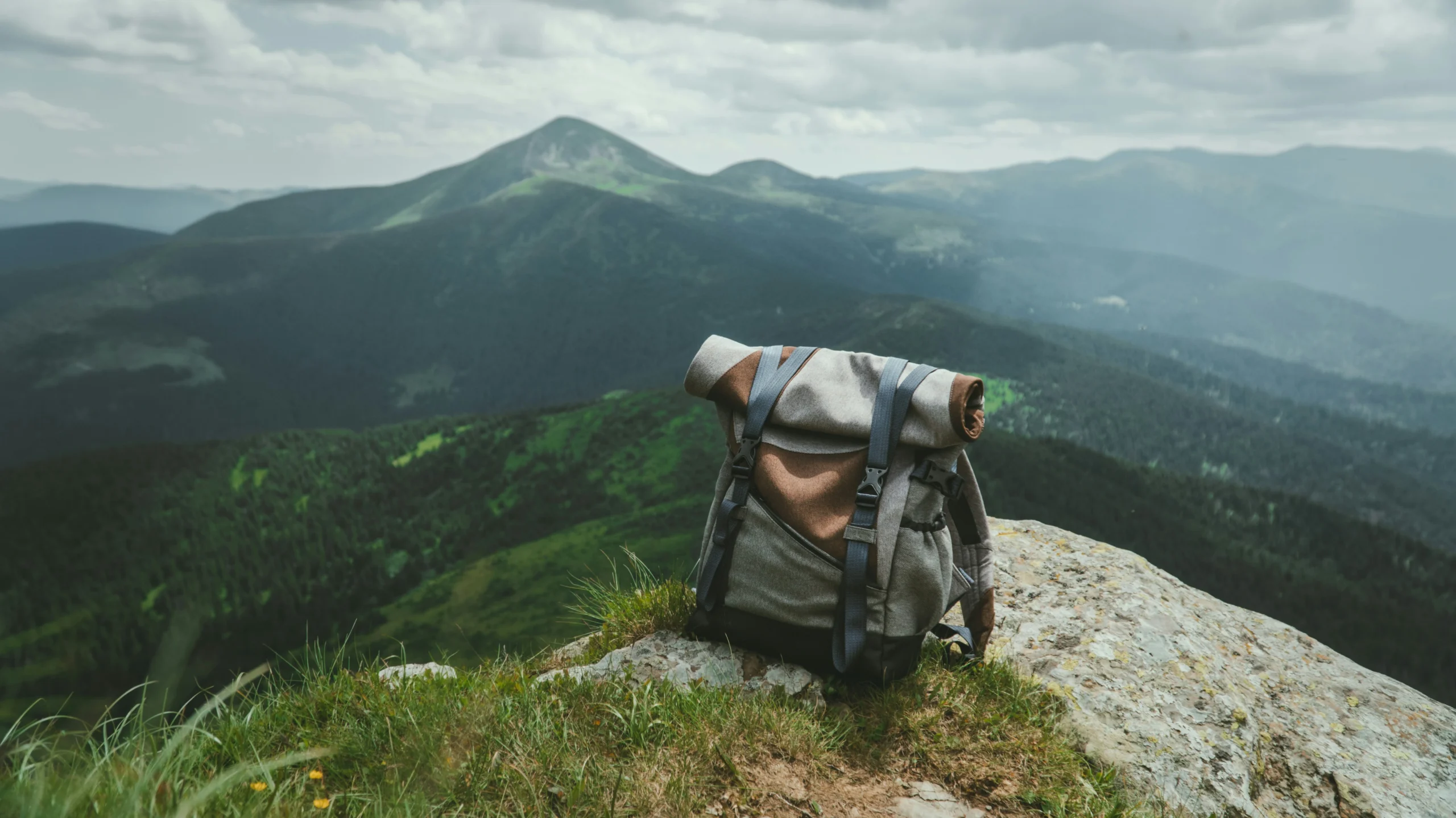 Traveler exploring a destination